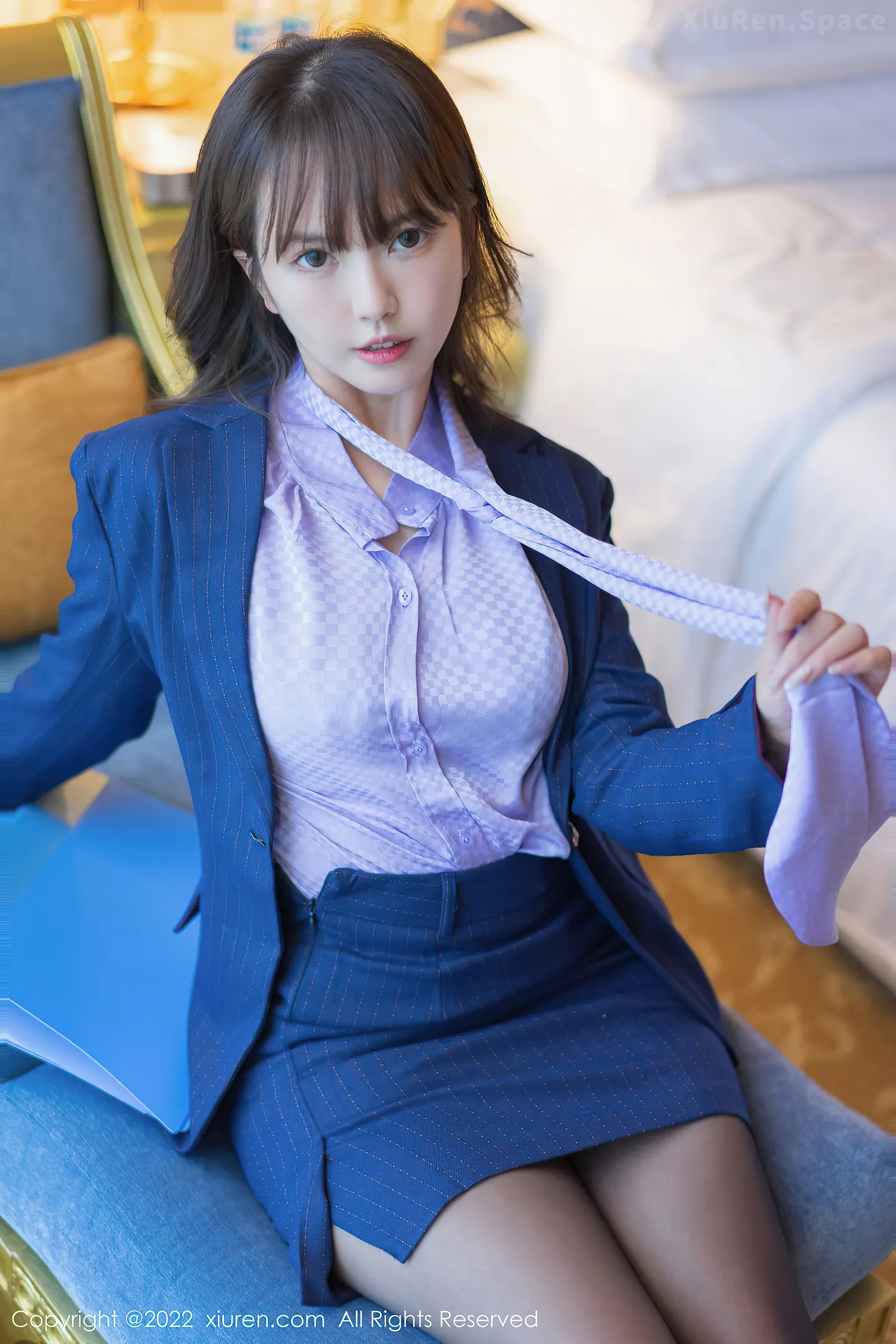 图片[3]-[XiuRen秀人网] VOL.5201 模特张思允Nice-OL装扮半脱露性感蕾丝内衣秀完美身材诱惑写真63P-秀人网官方网站